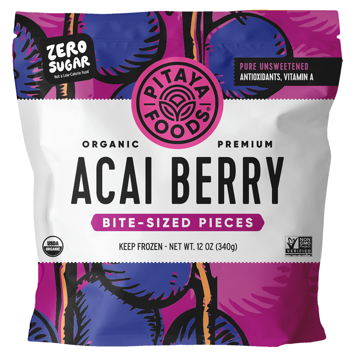 Organic Acai Berry Bite-Sized Pieces Case