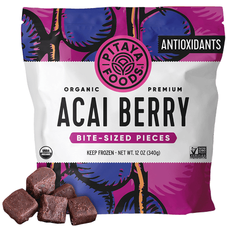 Organic Acai Berry Bite-Sized Pieces
