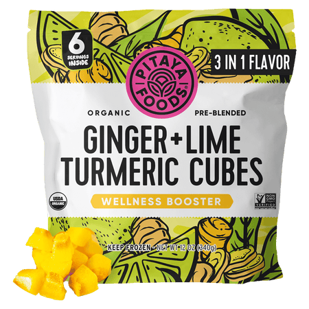 Organic Ginger Lime Turmeric Wellness Booster