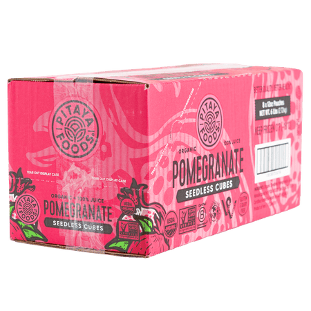 Organic Pomegranate Seedless Cubes Case