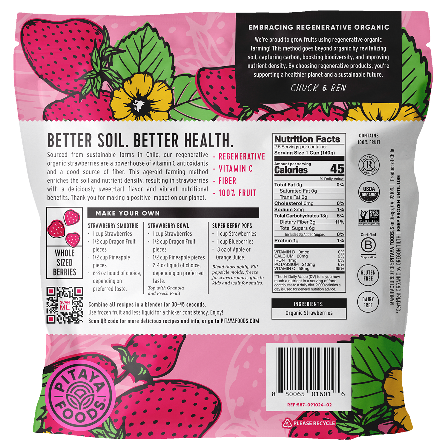 Regenerative Organic Strawberries