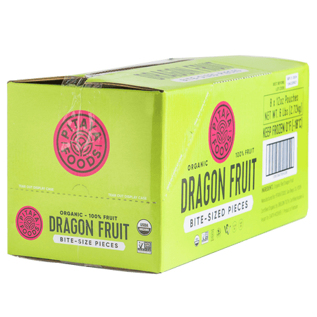 Organic Dragon Fruit Snack-Sized Pieces Case