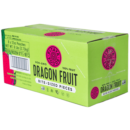 Natural Dragon Fruit Snack-Sized Pieces Case