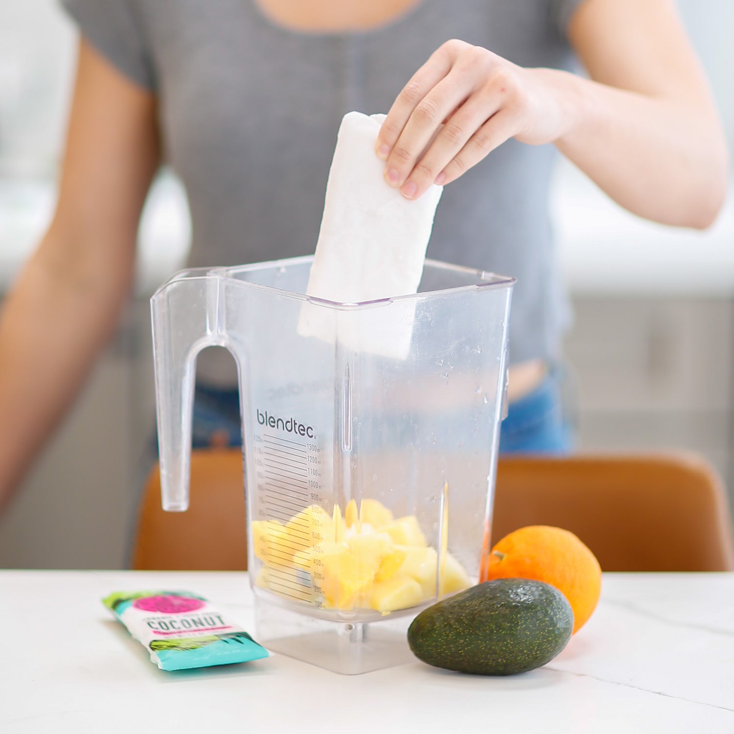 Organic Coconut Smoothie Packs