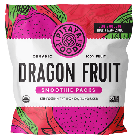 Organic Dragon Fruit Smoothie Packs