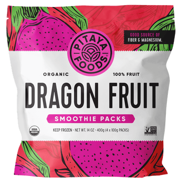 Organic Dragon Fruit Smoothie Packs